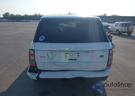 2016 Land Rover Range Rover 3.0L V6 Turbocharged Diesel Hse Td6 from USA, damaged, VIN SALGS2KF4GA263353